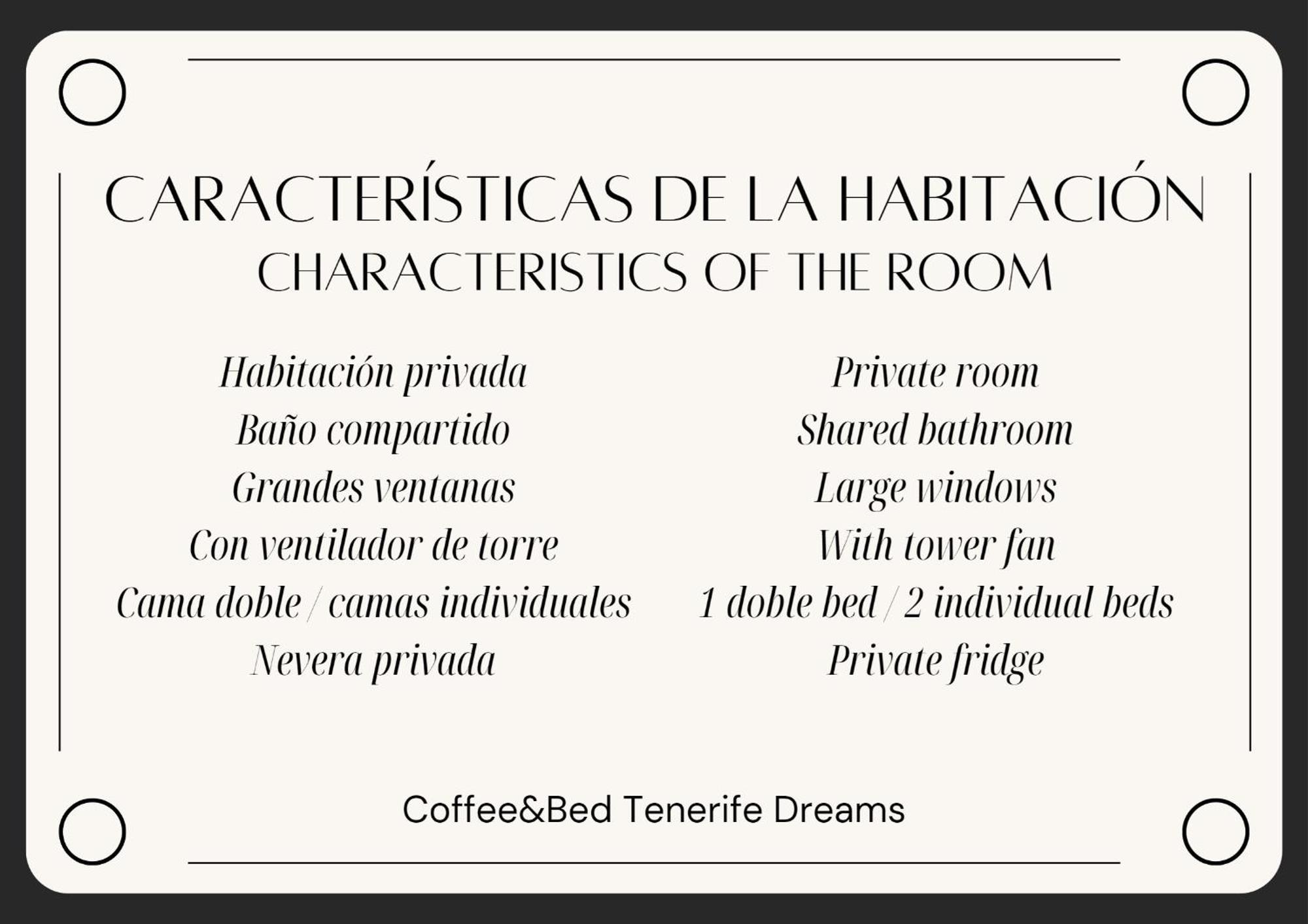 Hostal Tenerife Dreams Coffee&bed Santa Cruz de Tenerife